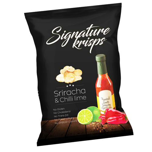 Signature Krisps Kettle Chips Sriracha Chilli Lime
