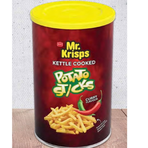 Mr. Krisps Kettle Cooked Potato Sticks Curry