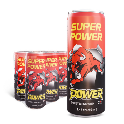 Super Power Energy Drink 250Ml Can