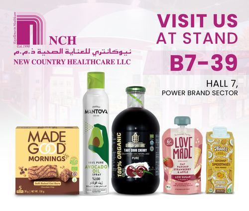 New Country Healthcare Leads The Way With Innovative & Healthy Products at Gulfood 2025