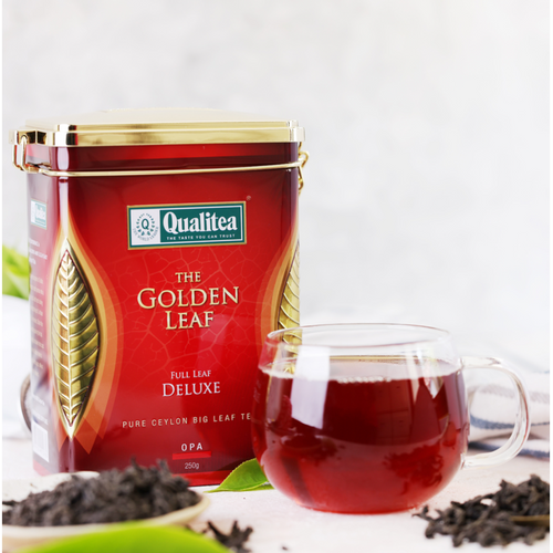 Black Tea Deluxe Full Leaf Metal Can 250g