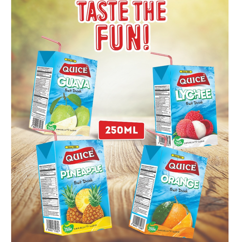 Quice Tetra Paks Fruit Drinks