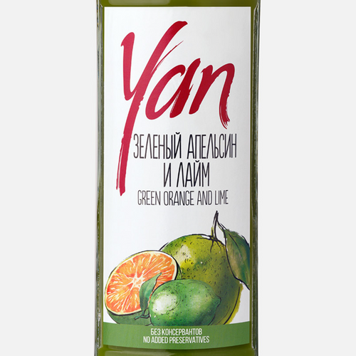 YAN Green Orange and Lime Drink 0.93