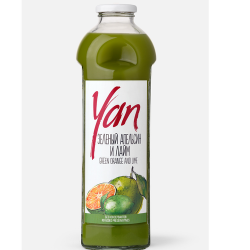 YAN Green Orange and Lime Drink 0.93