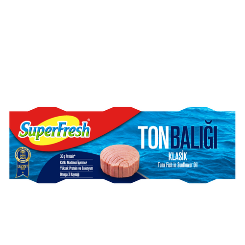 Canned Tuna Fish in Sunflower Oil