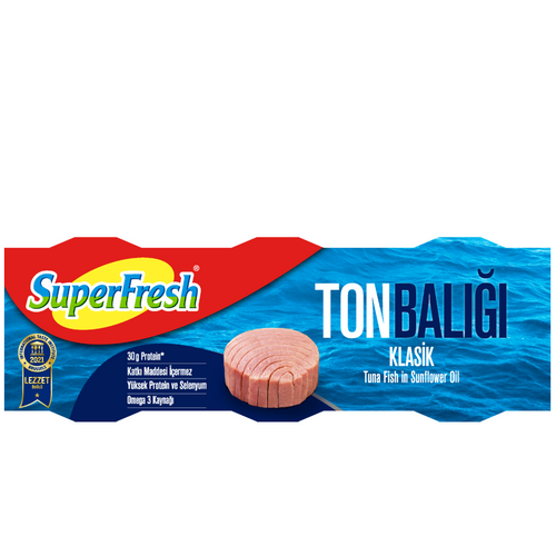 Canned Tuna Fish in Sunflower Oil