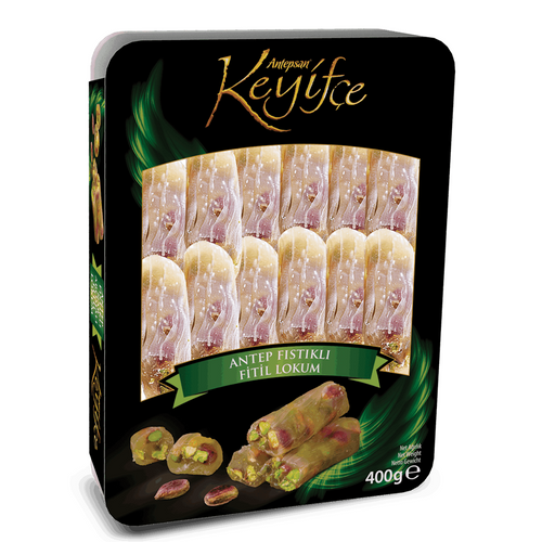 Keyifçe: Turkish Delight with Pistachio pomegranate & milk.