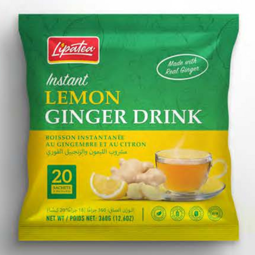 LIPATEA INSTANT LEMON GINGER DRINK