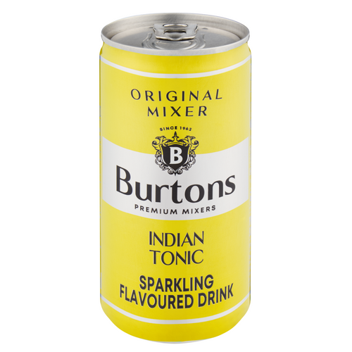 Burtons Indian Tonic Mixer 200ml Can