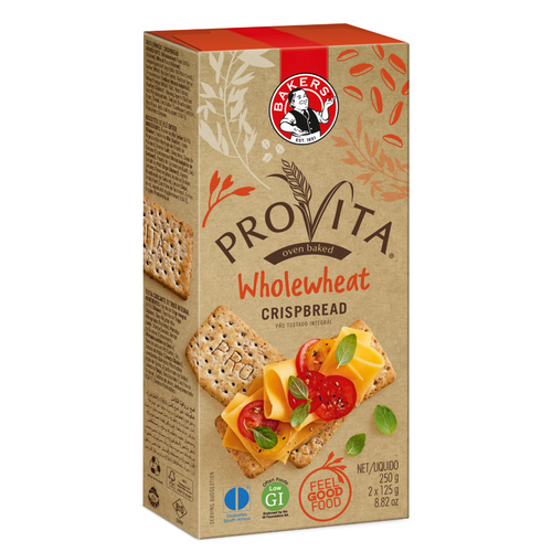 Bakers Provita Crispbread Wholewheat 250g