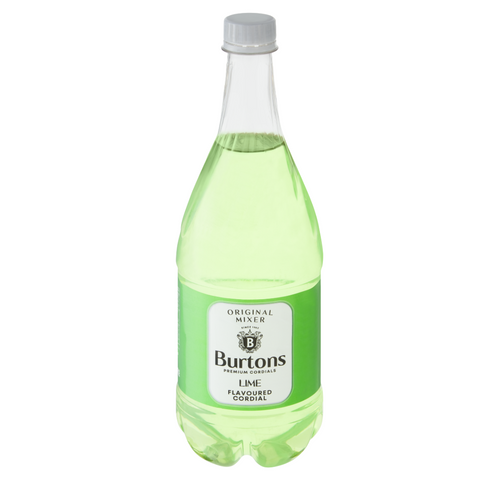 Burtons Lime Cordial 1L