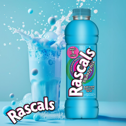 Rascals - Syrup - Squeezy Mix - Bubblegum 750ml