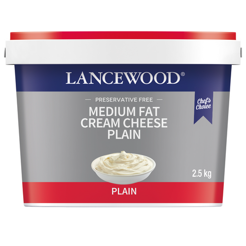 LANCEWOOD CREAM CHEESE ORIGINAL 2.5KG