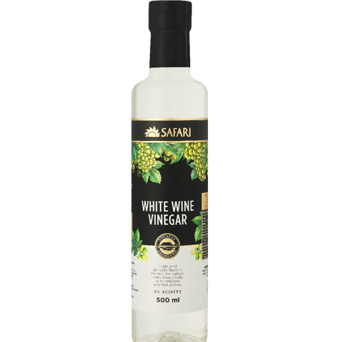Safari White Wine Vinegar 500ml