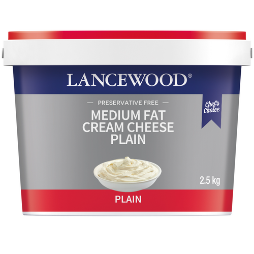 LANCEWOOD CREAM CHEESE ORIGINAL 2.5KG