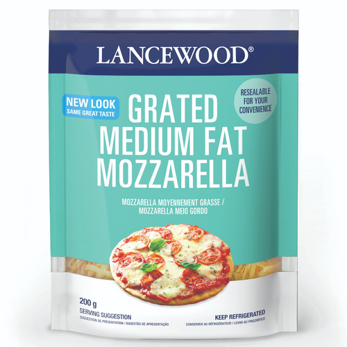 LANCEWOOD MEDIUM FAT MOZZARELLA 200G
