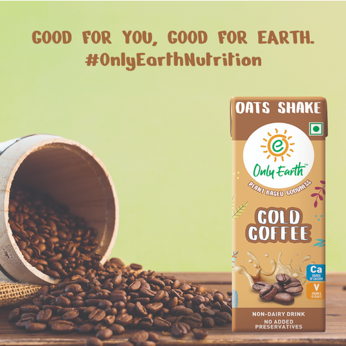 Cold Coffee Oats Shake