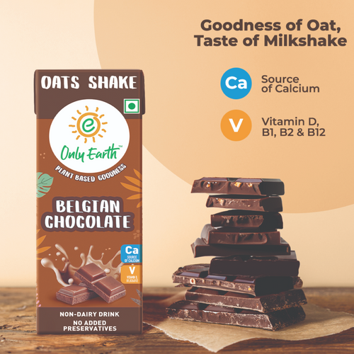 Belgian Chocolate Oats Shake
