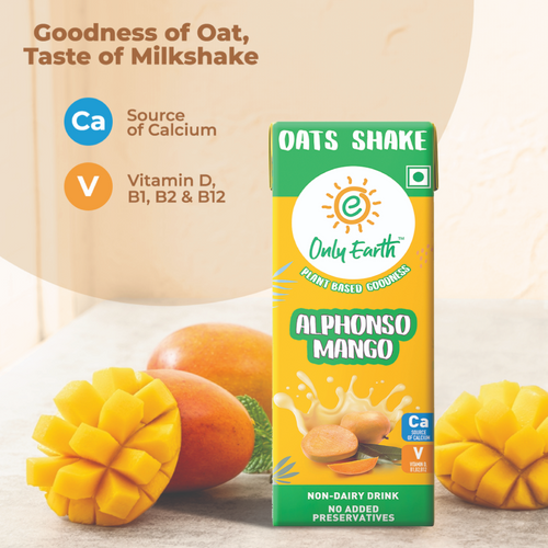 Alphonso Mango Oats Shake