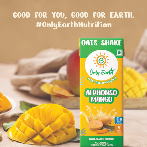 Alphonso Mango Oats Shake