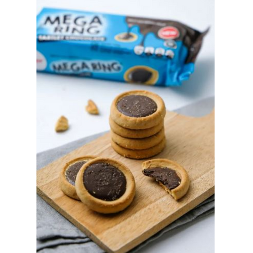Mega Ring Chocolate and Mega Ring Tartlet