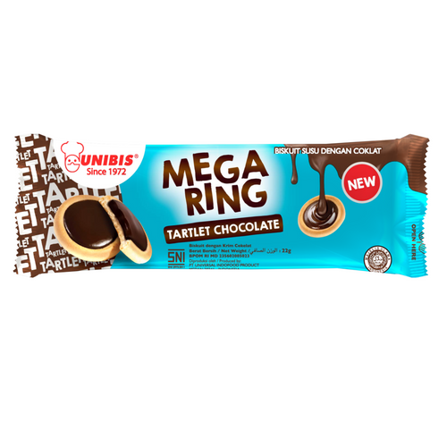 Mega Ring Chocolate and Mega Ring Tartlet