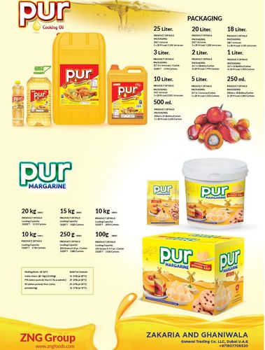 PUR Cooking Oil and Margarine