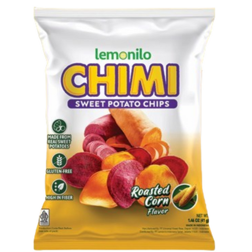 Lemonilo Chimi Sweet Potato Chips Roasted Corn Flavour 41GR