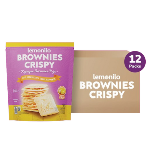 Lemonilo Brownies Crispy Cheese Flavour 35G