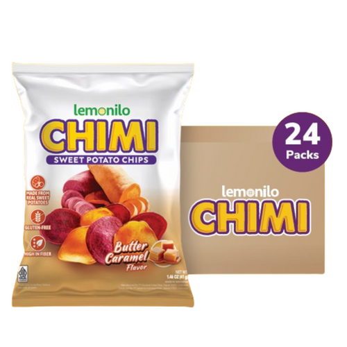 Lemonilo Chimi Sweet Potato Chips Butter Caramel Flavour 41GR