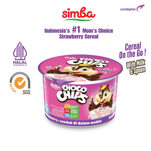 Simba Choco Chips Strawberry 300gr & 150gr