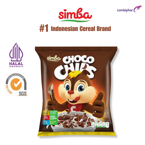 Simba Choco Chips Chocolate and Strawberry 80gr