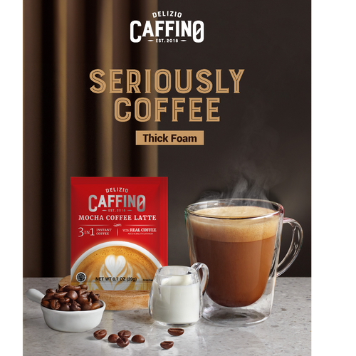 Caffino Cappuccino Less Sugar Series
