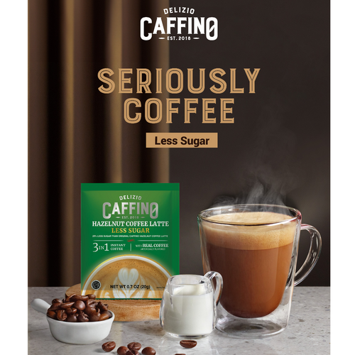 Caffino Cappuccino Less Sugar Series