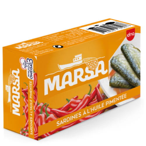 Marsa – Sardines in Spicy Oil (125 g)