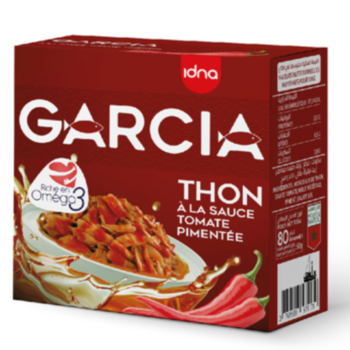 Garcia – Tuna Sandwich Menu with Spicy Tomato Sauce (80 g)