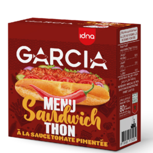 Garcia – Tuna Sandwich Menu with Tomato Sauce (80g)