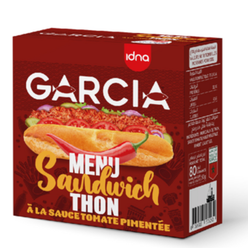 Garcia – Tuna Sandwich Menu with Tomato Sauce (80g)