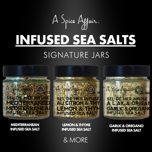 INFUSED SEA SALTS SIGNATURE BLENDS A SPICE AFFAIR