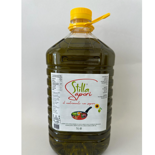 Oil and Extra Virgin Olive Oil Blend With sunflower seed oils