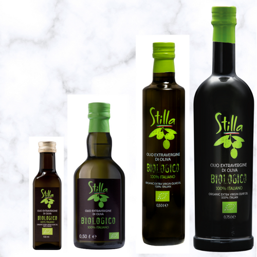 STILLA ORGANIC EXTRA VIRGIN OLIVE OIL  100% ITALY