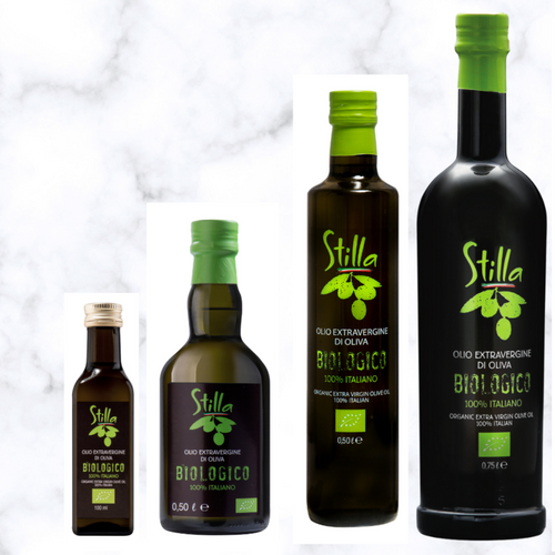 STILLA ORGANIC EXTRA VIRGIN OLIVE OIL  100% ITALY