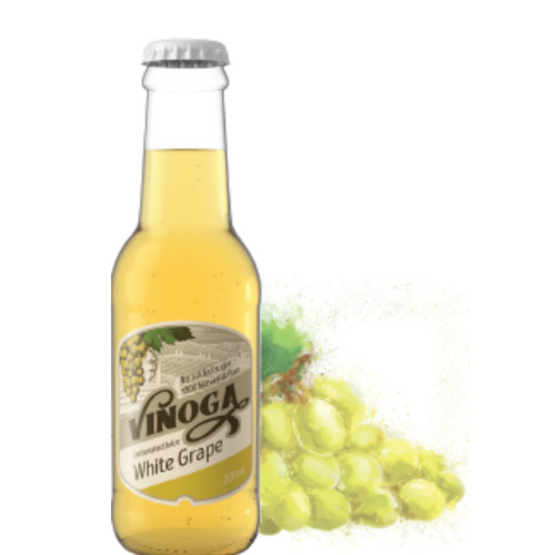 VINOGA 100% Natural Carbonated Grape Juice