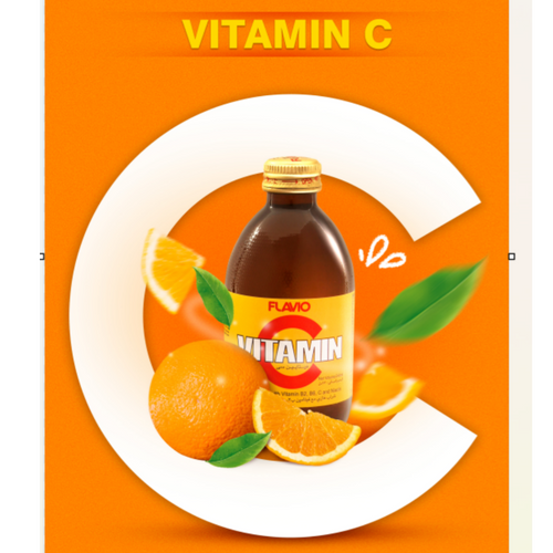 Flavio Vitamin C Carbonated Energy Drink