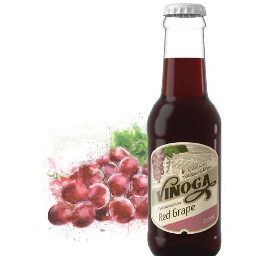 100% Natural Carbonated Grape Juice