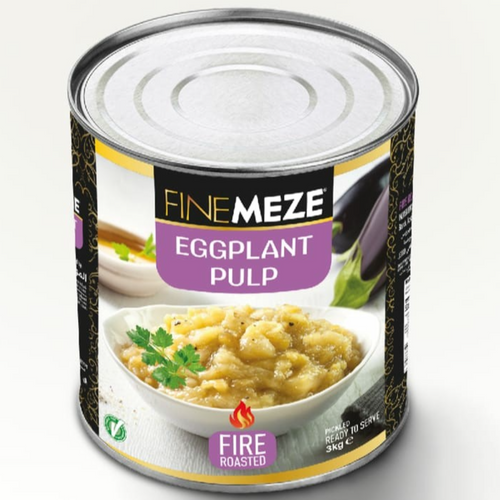 Fire Roasted Eggplant Pulp
