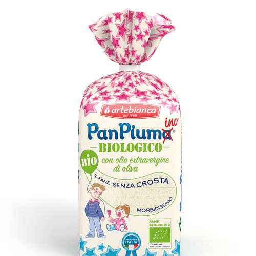 Crustless Bread Organic for kids - PanPiumino 300gr