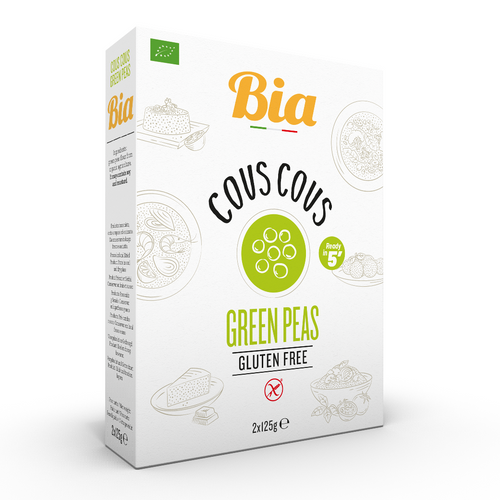 Organic & Gluten free cous cous – 2x125
