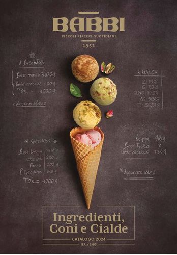 INGREDIENTS FOR ICE CREAM AND PASTRY