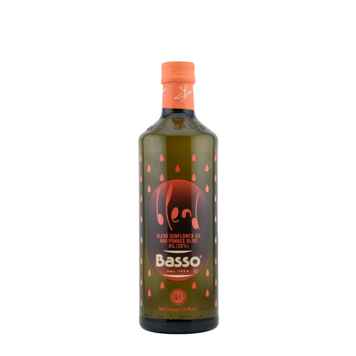 BLEND OF SUNFLOWER OIL AND POMACE OLIVE OIL